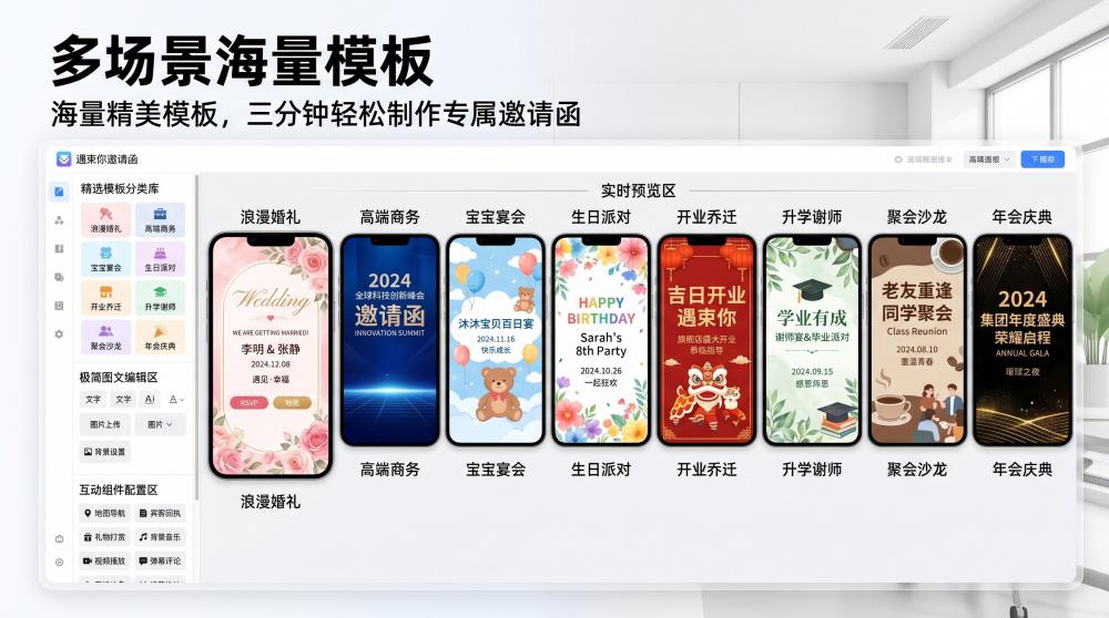 宝宝满月电子请柬制作攻略✨ 可爱温馨不踩坑，小白也能5分钟上手